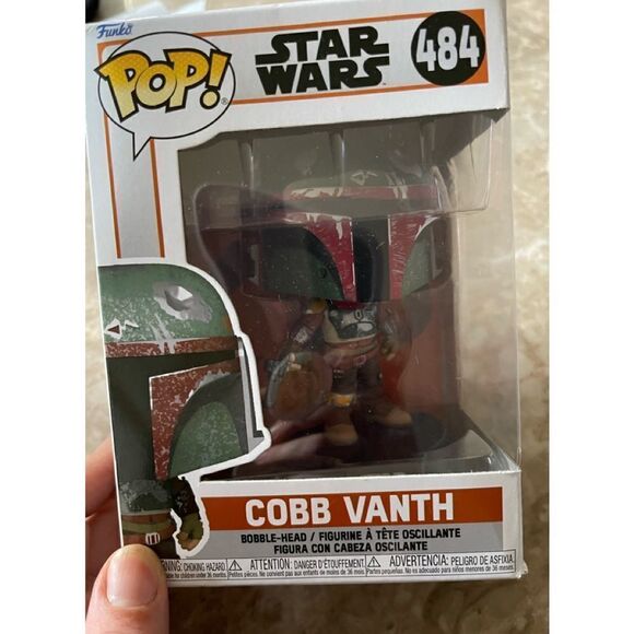 funko pop Star Wars Cobb Vanth #484 in box not opened - Picture 7 of 8